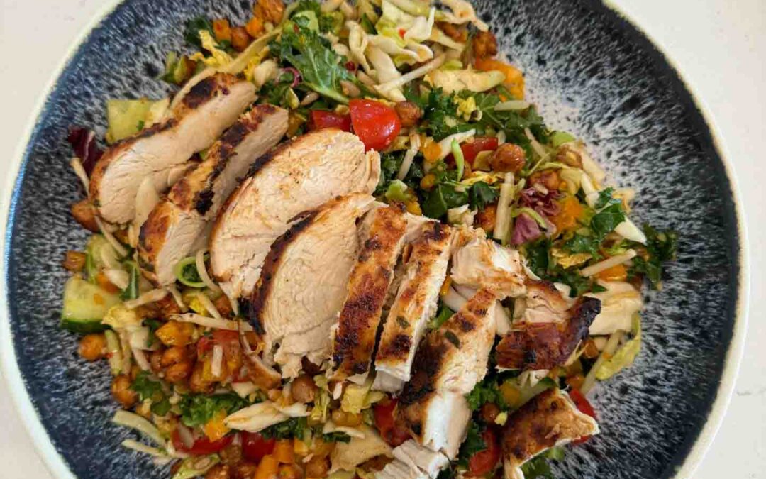 Thai Chili Grilled Chicken Salad